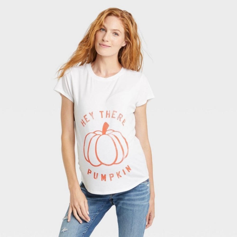 ISABEL MATERNITY by INGRID & ISABEL Hey There Pumpkin Graphic Maternity …